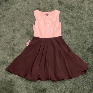 NWT black and white skater dress size 0